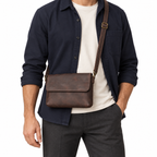 Sacoche Bandoulière Homme Tout Cuir à Rabat