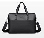 Sacoche Homme Format A4 en Simili Cuir Grainé