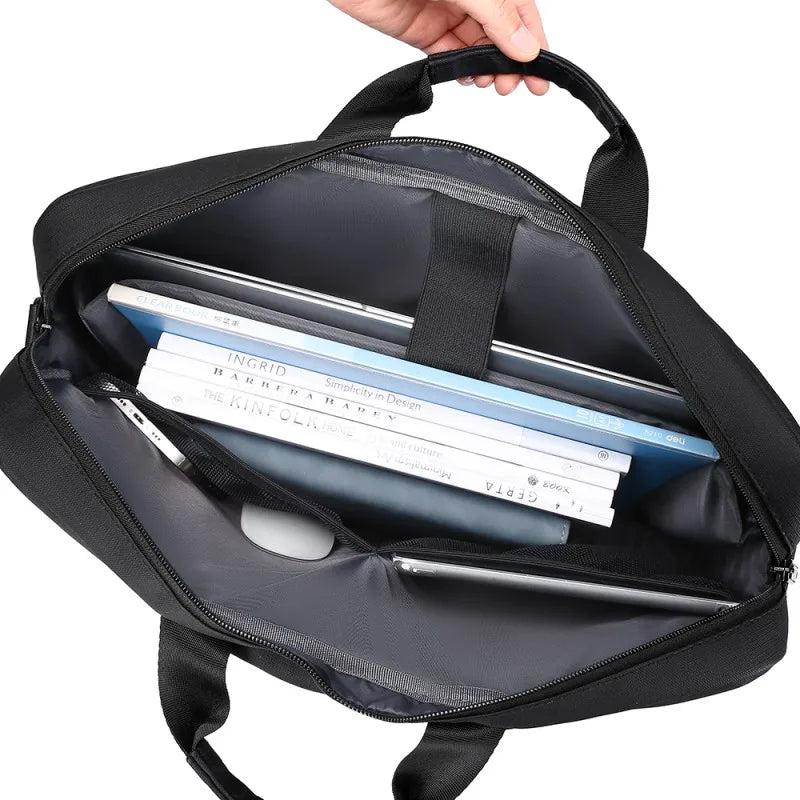 Laptop Bag 15.6-17.3 Inch,Business Briefcase,shoulder bag for men ,adjustable shoulder strap, suitable for daily commuting