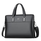 Sacoche Homme Format A4 en Simili Cuir Grainé