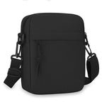 Mini Sacoche Bandoulière Homme en Nylon Noir