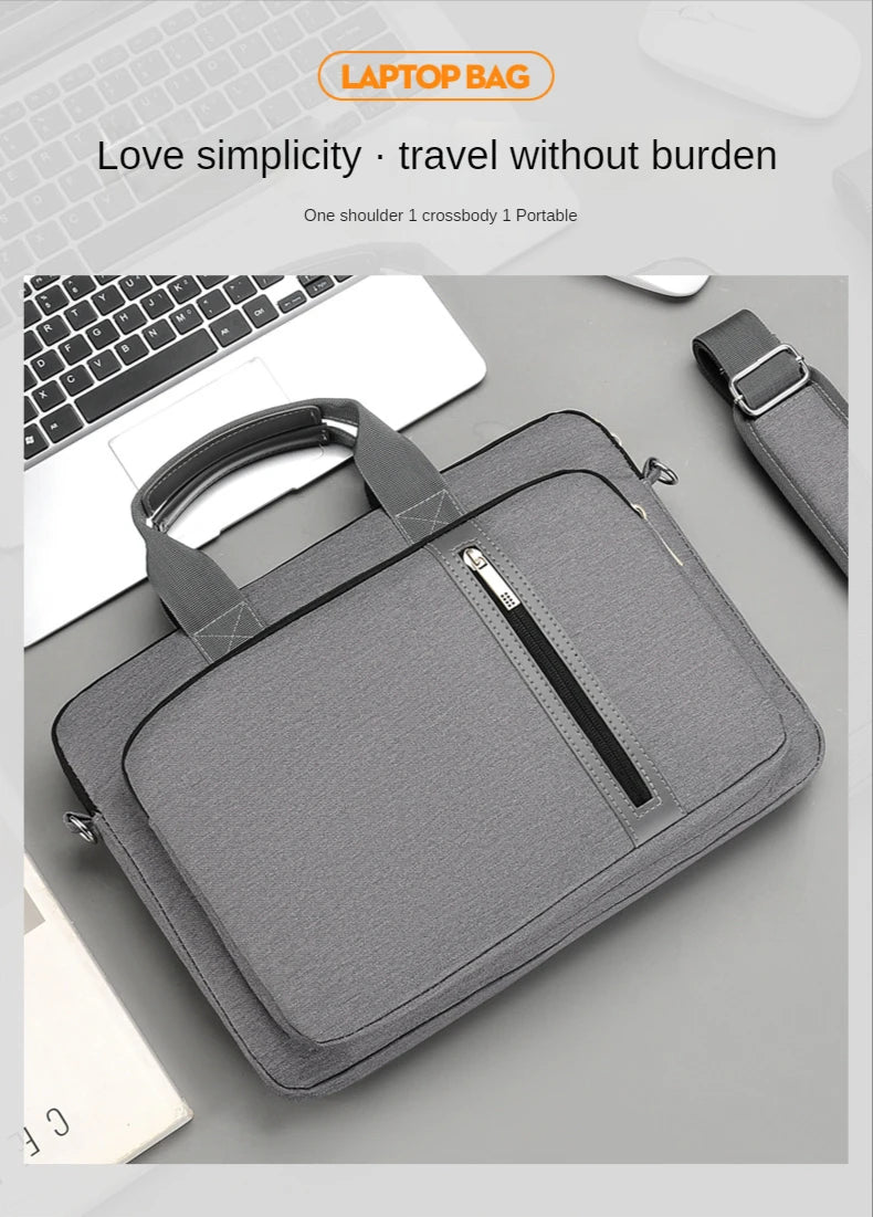 Original IHOYI Computer Bag Portable Business Notebook Bag 13/14/15/17 inch Laptop Bag For To Xiaomi Lenovo Macbook