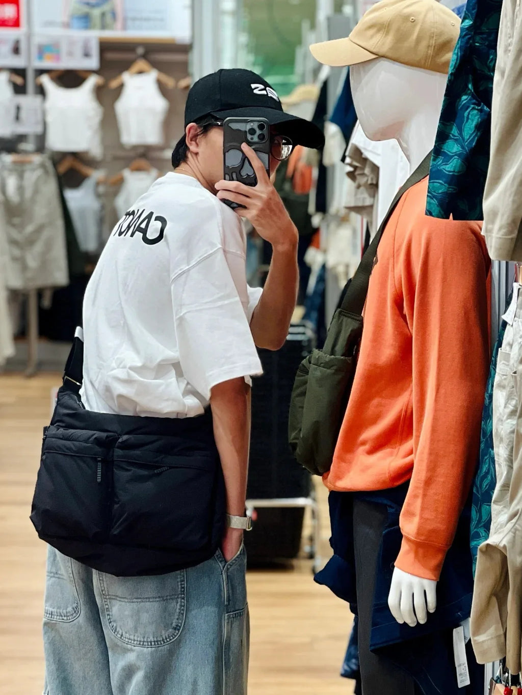 Top Quality Thickened Casual Messenger Bag, Single Shoulder Bag Large Capacity Laptop Bag, Multi Pocket Sport Bags for Women Men