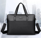 Sacoche Homme Format A4 en Simili Cuir Grainé