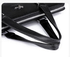 Sacoche Homme Format A4 en Simili Cuir Grainé