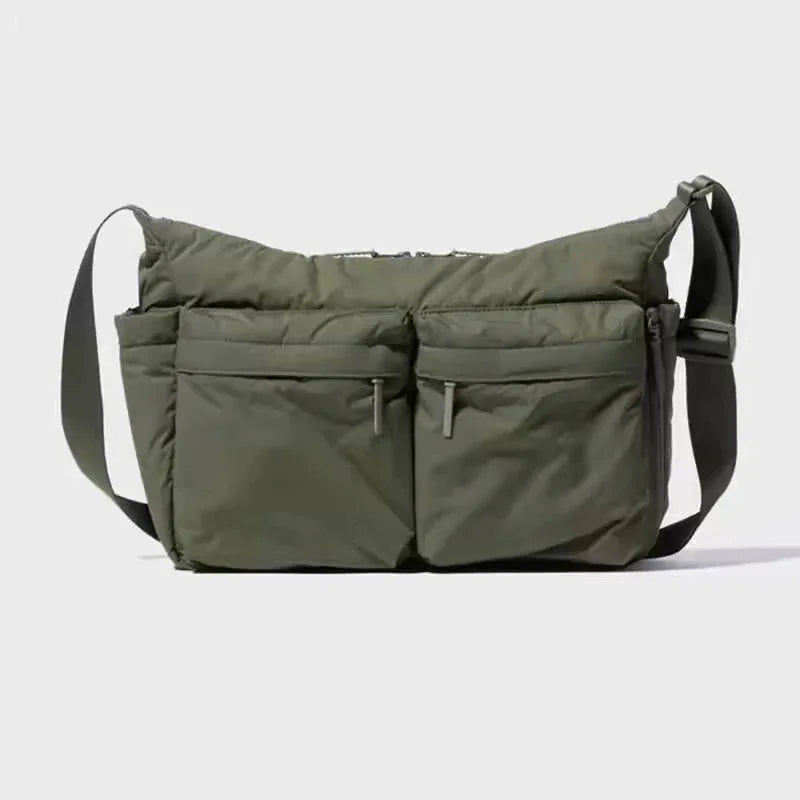 Top Quality Thickened Casual Messenger Bag, Single Shoulder Bag Large Capacity Laptop Bag, Multi Pocket Sport Bags for Women Men