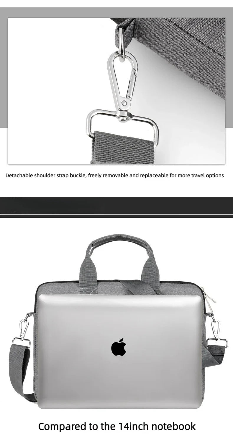 Original IHOYI Computer Bag Portable Business Notebook Bag 13/14/15/17 inch Laptop Bag For To Xiaomi Lenovo Macbook