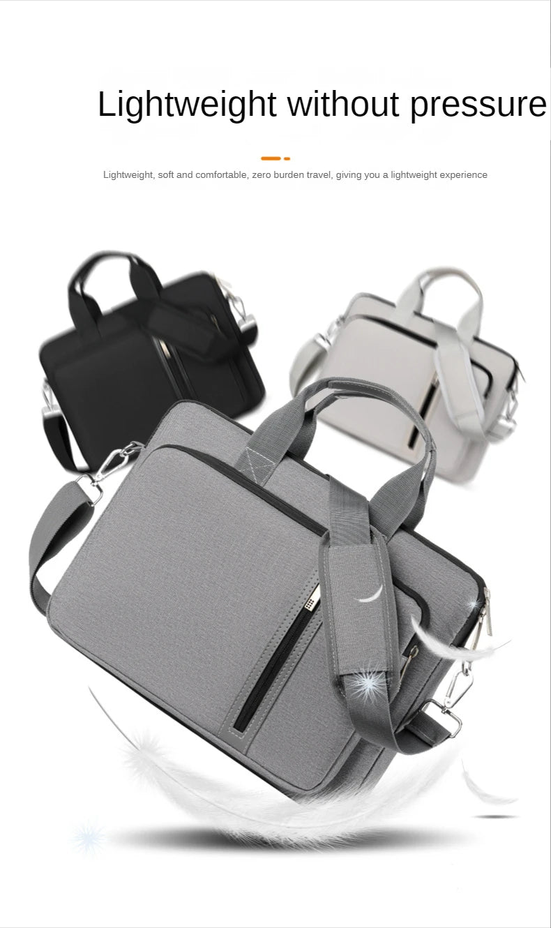 Original IHOYI Computer Bag Portable Business Notebook Bag 13/14/15/17 inch Laptop Bag For To Xiaomi Lenovo Macbook
