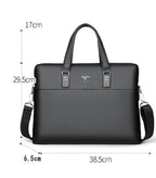 Sacoche Homme Format A4 en Simili Cuir Grainé