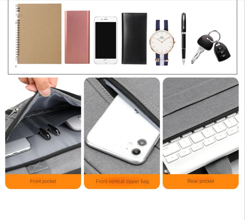 Original IHOYI Computer Bag Portable Business Notebook Bag 13/14/15/17 inch Laptop Bag For To Xiaomi Lenovo Macbook