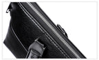 Sacoche Homme Format A4 en Simili Cuir Grainé