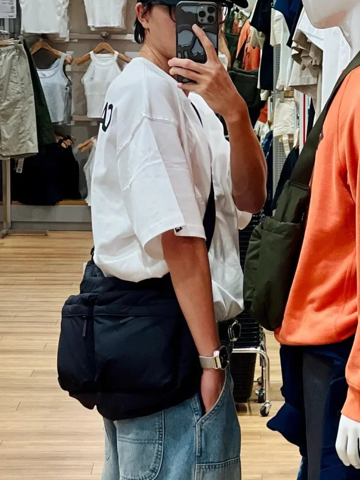 Top Quality Thickened Casual Messenger Bag, Single Shoulder Bag Large Capacity Laptop Bag, Multi Pocket Sport Bags for Women Men