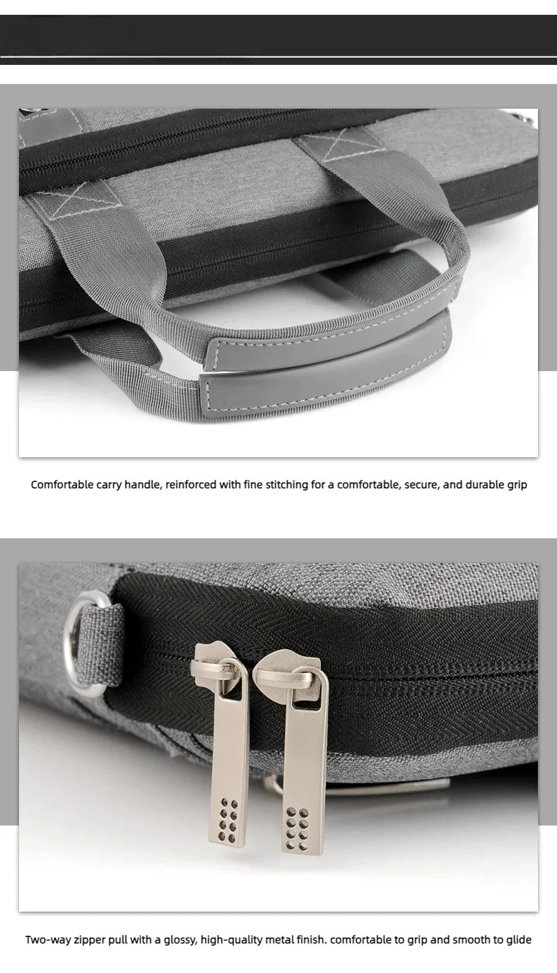 Original IHOYI Computer Bag Portable Business Notebook Bag 13/14/15/17 inch Laptop Bag For To Xiaomi Lenovo Macbook