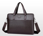 Sacoche Homme Format A4 en Simili Cuir Grainé