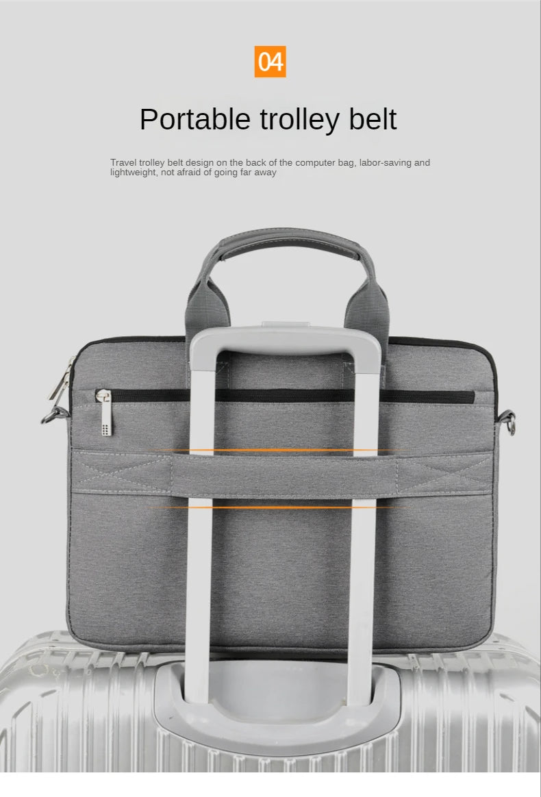 Original IHOYI Computer Bag Portable Business Notebook Bag 13/14/15/17 inch Laptop Bag For To Xiaomi Lenovo Macbook