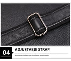 Sacoche Ordinateur Homme 16 Pouces Cuir Noir à Bandoulière