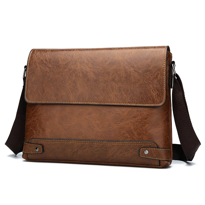 Shoulder Bag, Men's Crossbody Bag, Business Bag, Large Capacity, For Business Trips and Work