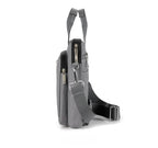 Sacoche Ordinateur Homme Nylon à Compartiment Matelassé