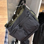 Sacoche Besace Homme Nylon pour Ordinateur 13 Pouces