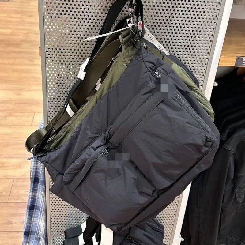Top Quality Thickened Casual Messenger Bag, Single Shoulder Bag Large Capacity Laptop Bag, Multi Pocket Sport Bags for Women Men