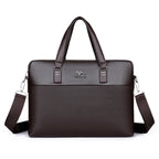 Sacoche Homme Format A4 en Simili Cuir Grainé