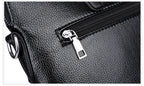 Sacoche Homme Format A4 en Simili Cuir Grainé
