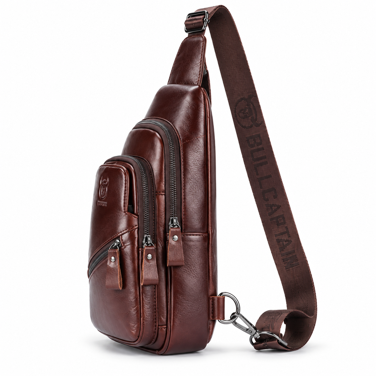 Sacoche Bandoulière Homme en Cuir à Port USB, photo 4 sur 10