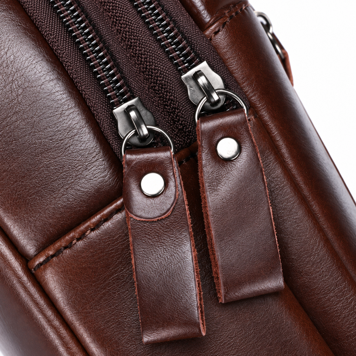 Sacoche Bandoulière Homme en Cuir à Port USB, photo 5 sur 10