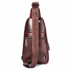 Sacoche Bandoulière Homme en Cuir à Port USB, photo 9 sur 10